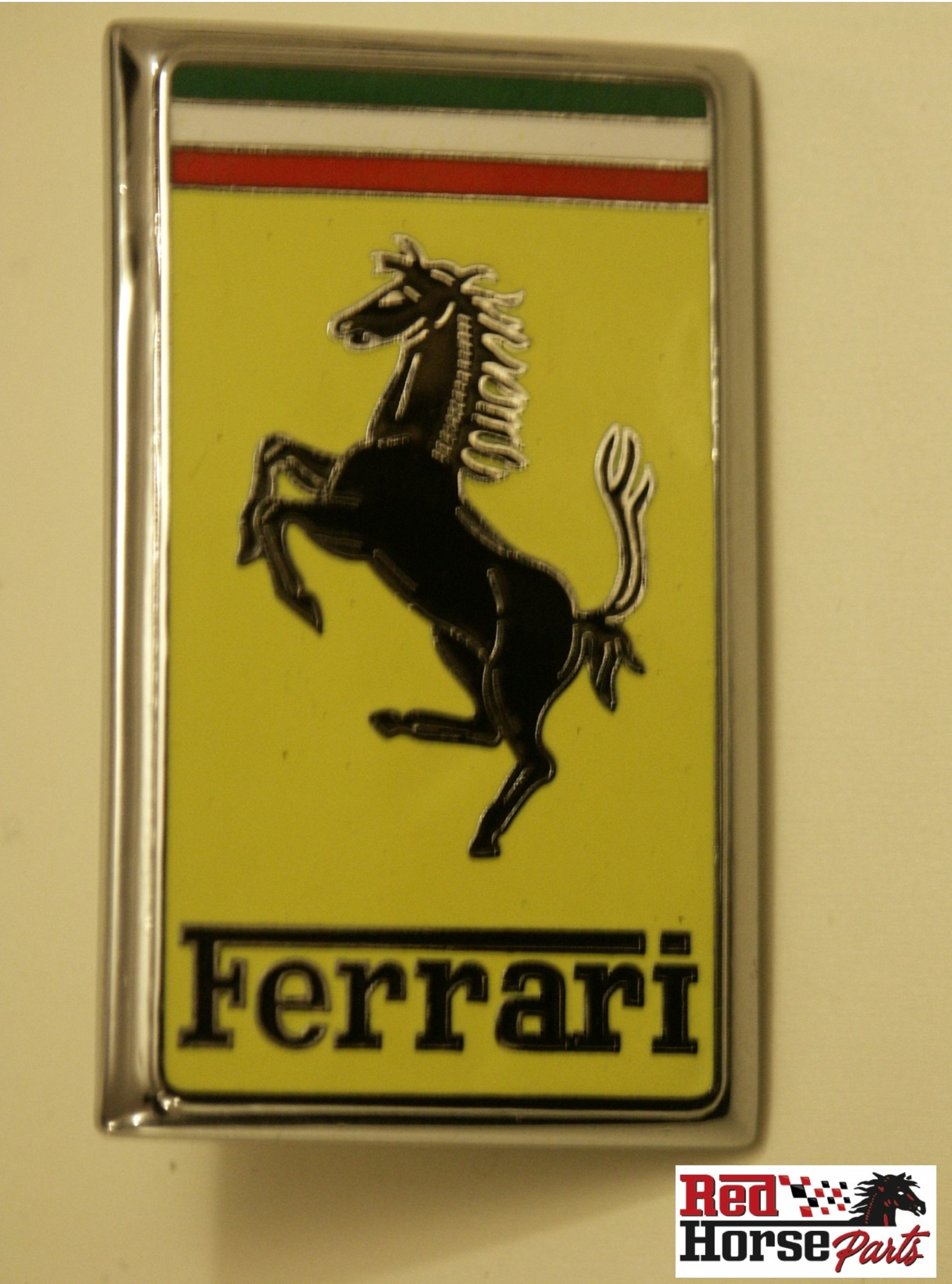 Ferrari 348 front bonnet badge