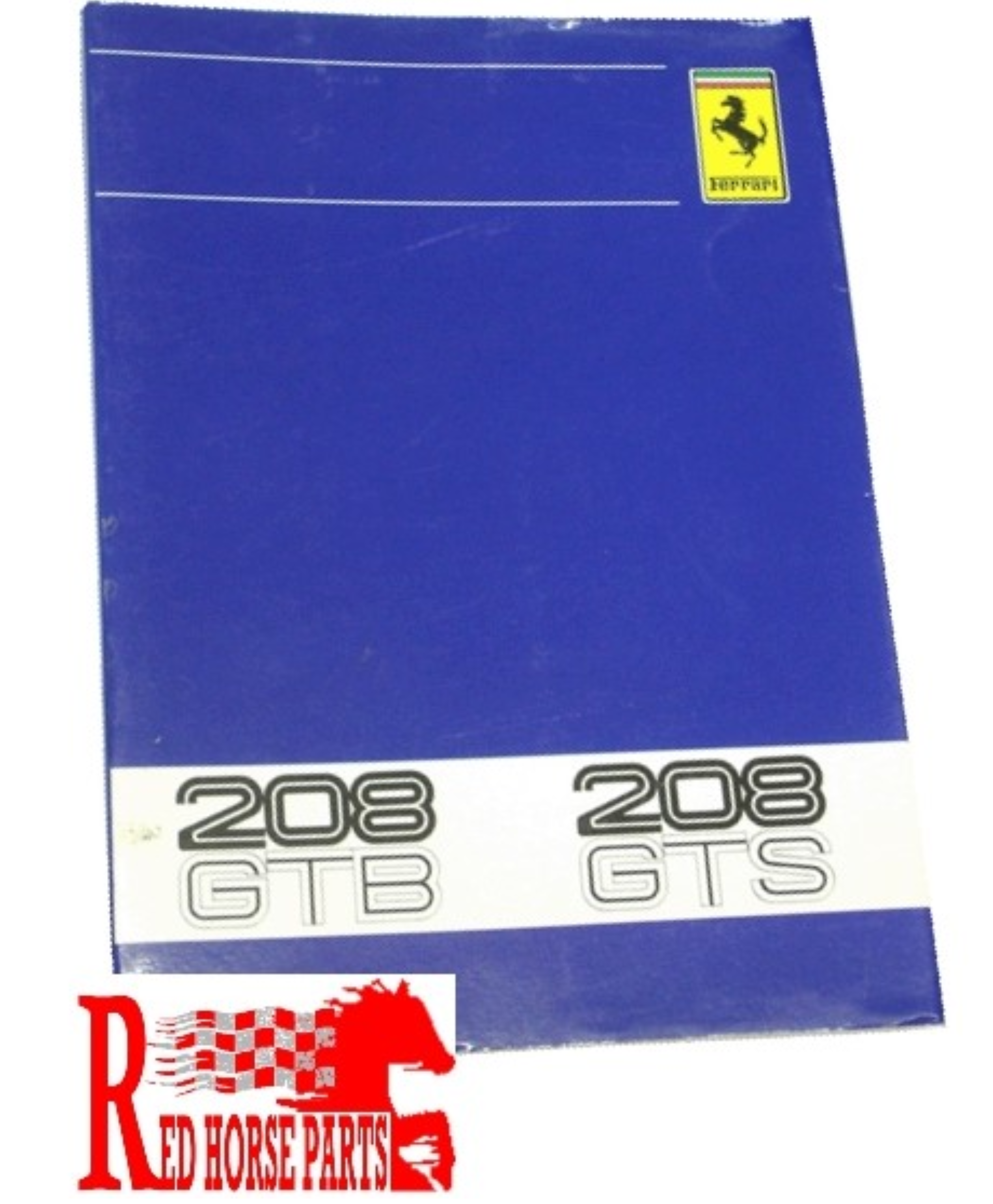 Ferrari 208 owners manual